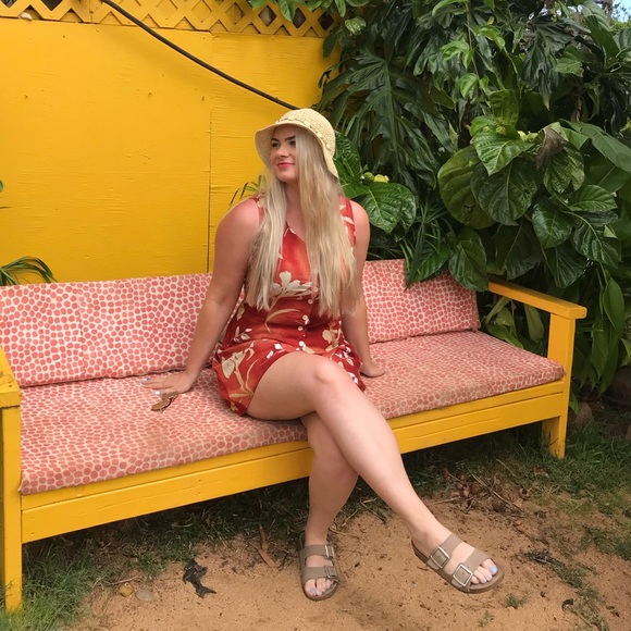 Pants - Floral Print Romper